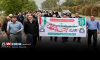 همایش پیاده‌روی دانشگاهیان علوم پزشکی اهواز برگزار شد