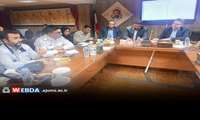 نشست تعاملی معاونت درمان با مراکز جراحی محدود و درمانگاه‌های خصوصی اهواز